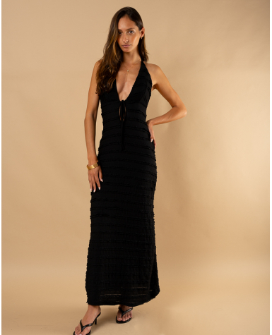 Robe dos nu gaufre