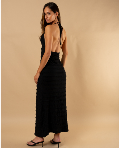 Robe dos nu gaufre