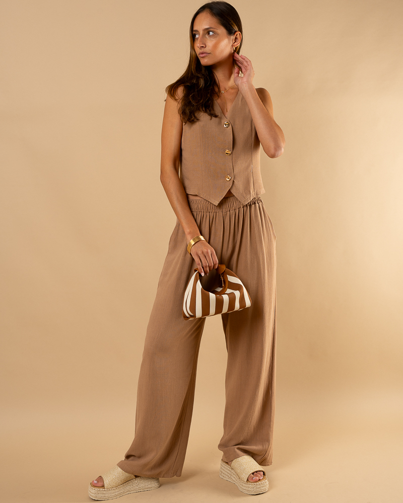 Pantalon lin