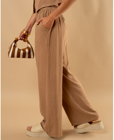 Pantalon lin