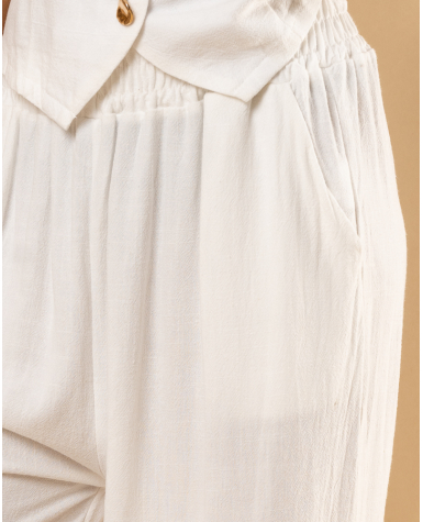 Pantalon lin