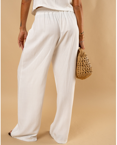 Pantalon lin