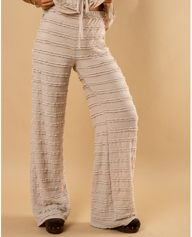 Pantalon gaufre