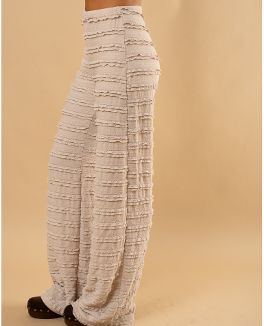 Pantalon gaufre