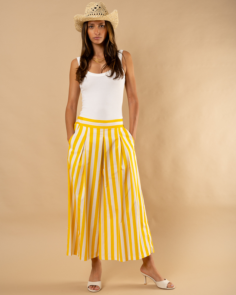 Pantalon rayures marine