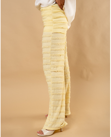 Pantalon gaufre