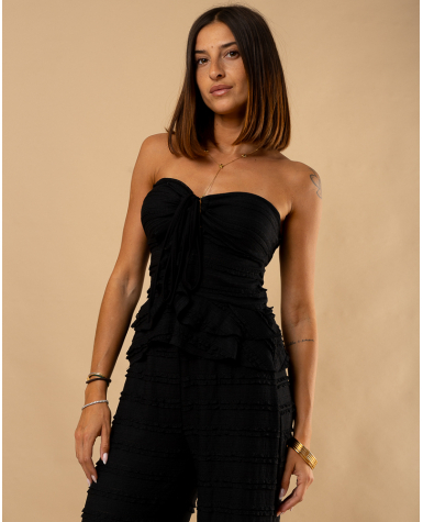 Bustier gaufre