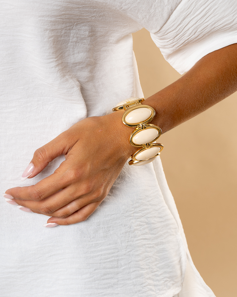 Bracelet bi matiere