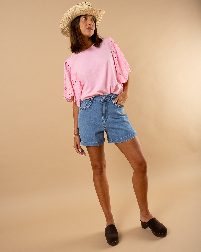 Short tresse poche