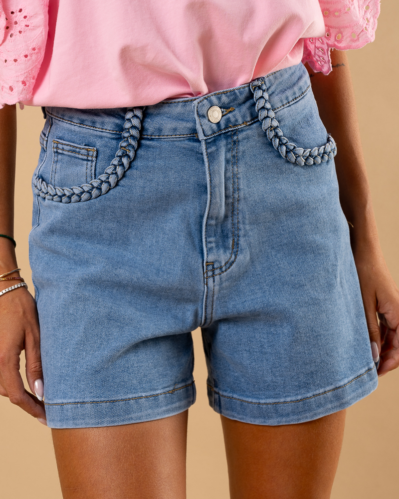 Short tresse poche