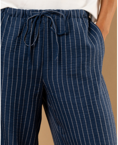Pantalon rayé