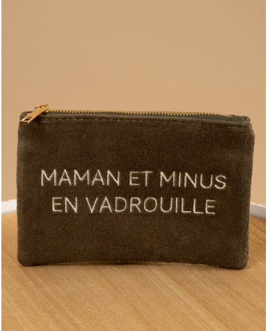 Pochette éponge message Pochette éponge message