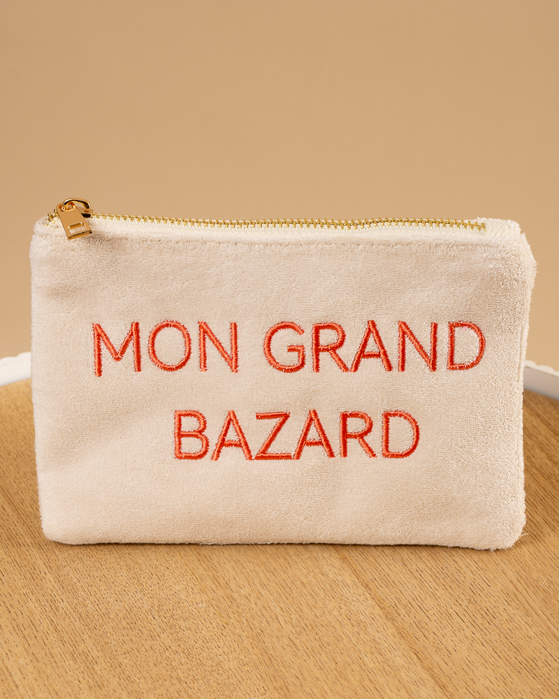 Pochette éponge message Pochette éponge message