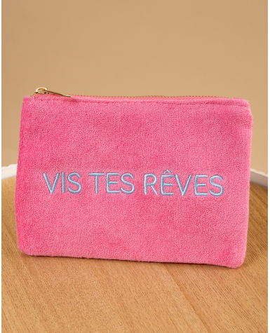 Pochette éponge message Pochette éponge message