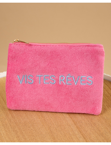 Pochette éponge message