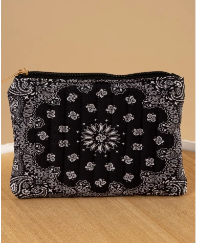 Pochette matelassée bandana Pochette matelassée bandana