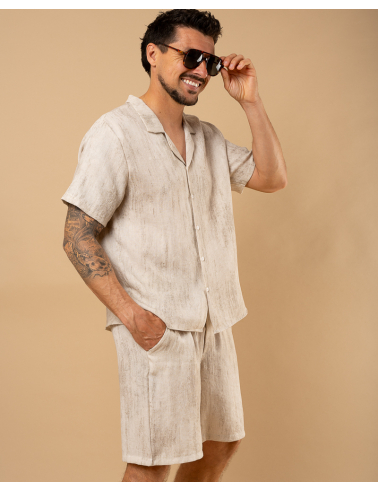 Chemise beige