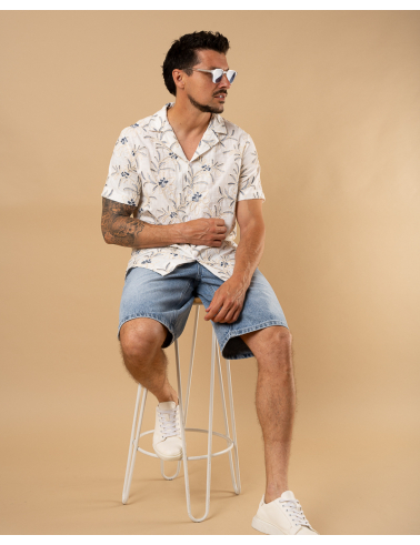 Chemise fleurs
