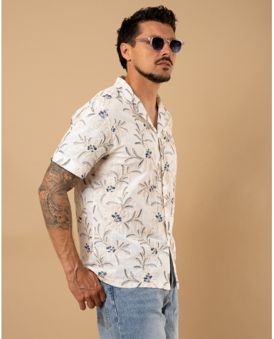 Chemise fleurs