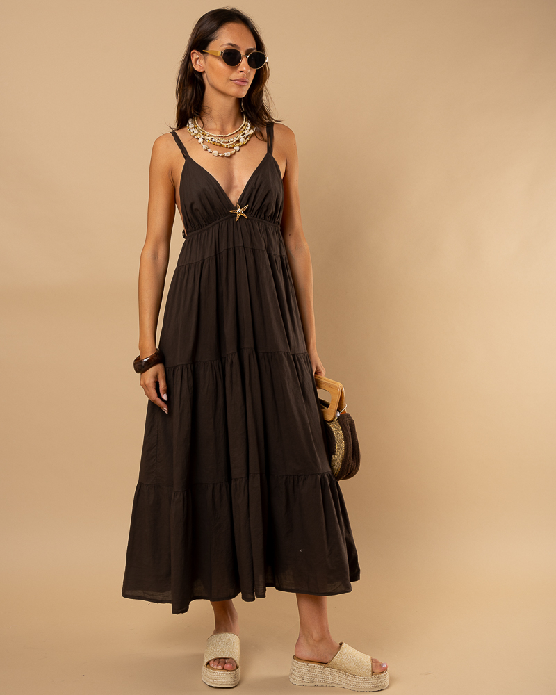 Robe étoile doré