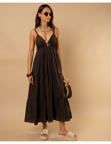 Robe étoile doré