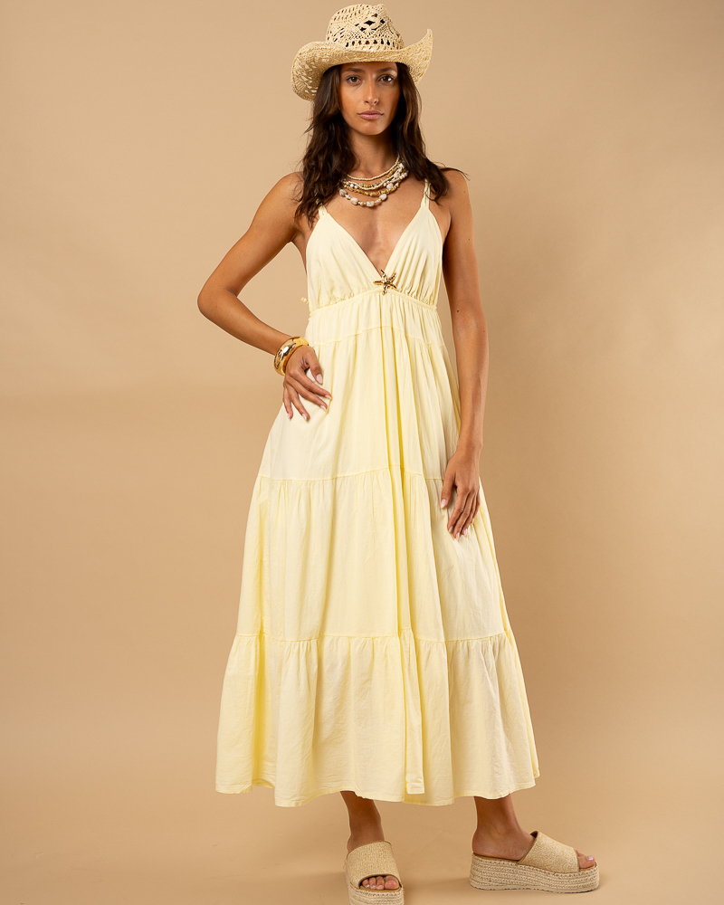 Robe étoile doré
