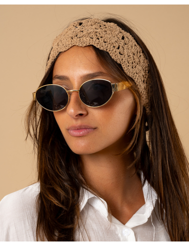 Bandeau lacet macramé