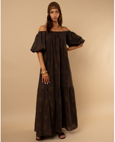 Robe épaules pois Robe épaules pois