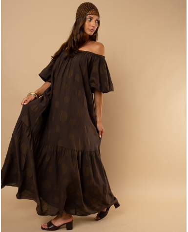 Robe épaules pois Robe épaules pois