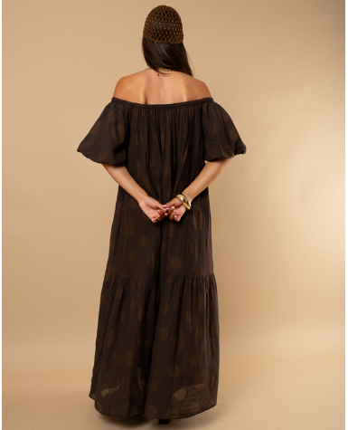 Robe épaules pois Robe épaules pois