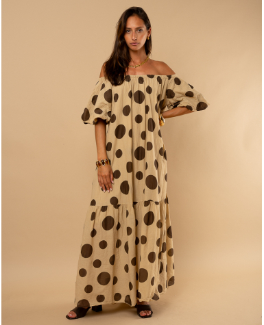Robe épaules pois Robe épaules pois