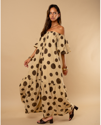 Robe épaules pois Robe épaules pois