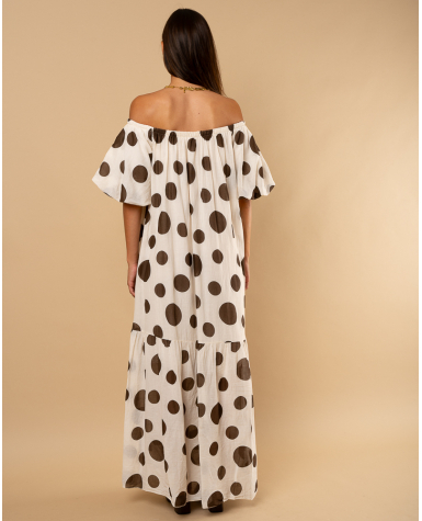 Robe épaules pois Robe épaules pois