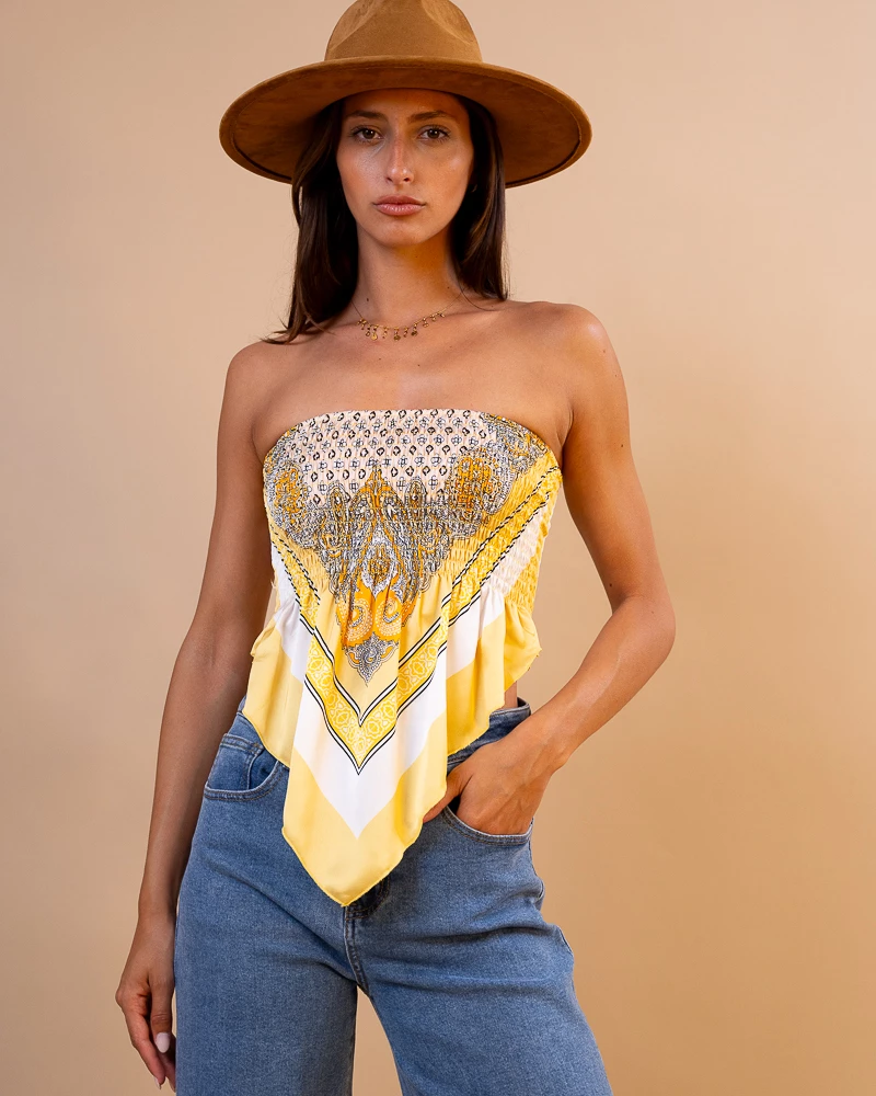 Top foulard Top foulard