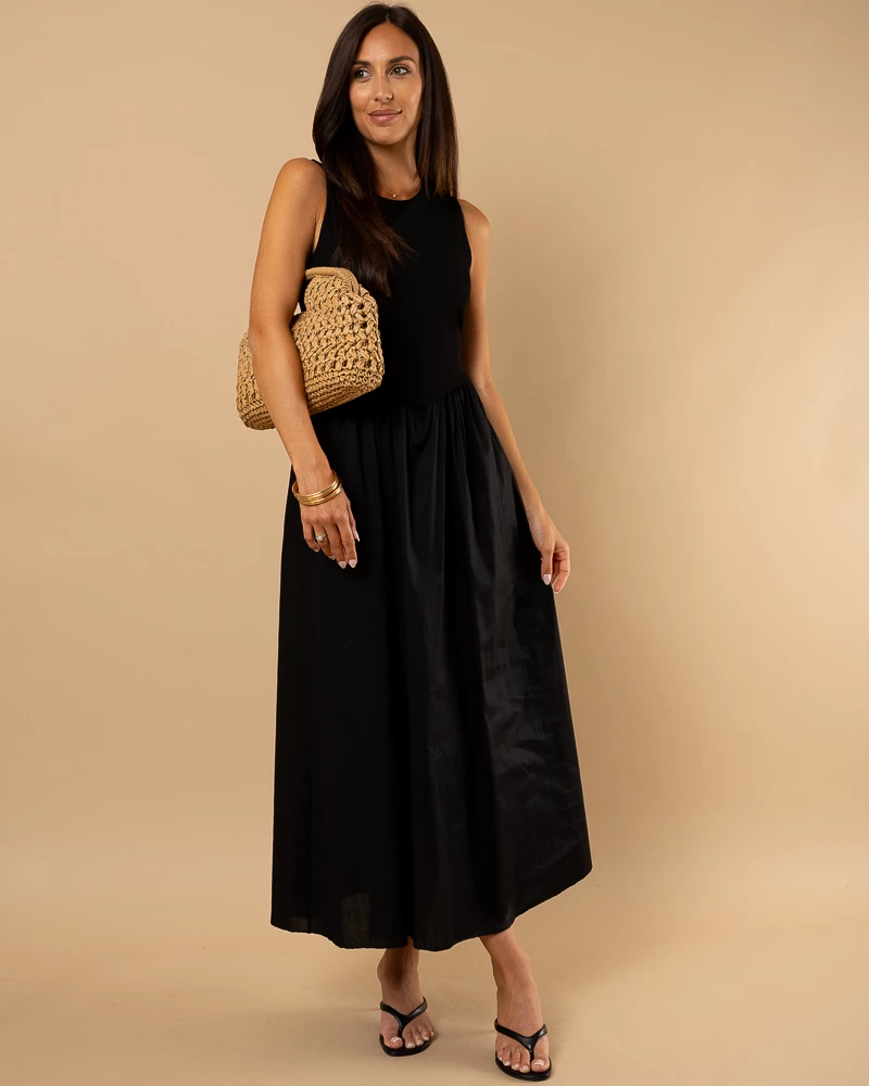Robe bi matière Elo