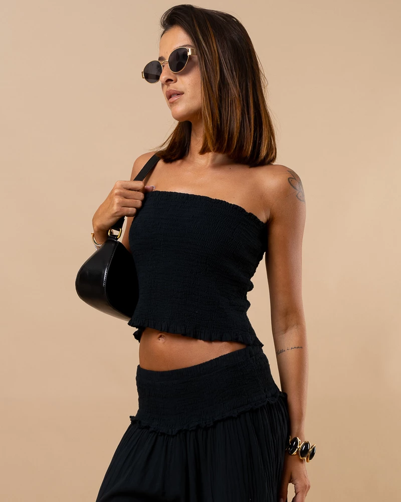 Top froncé Ilona