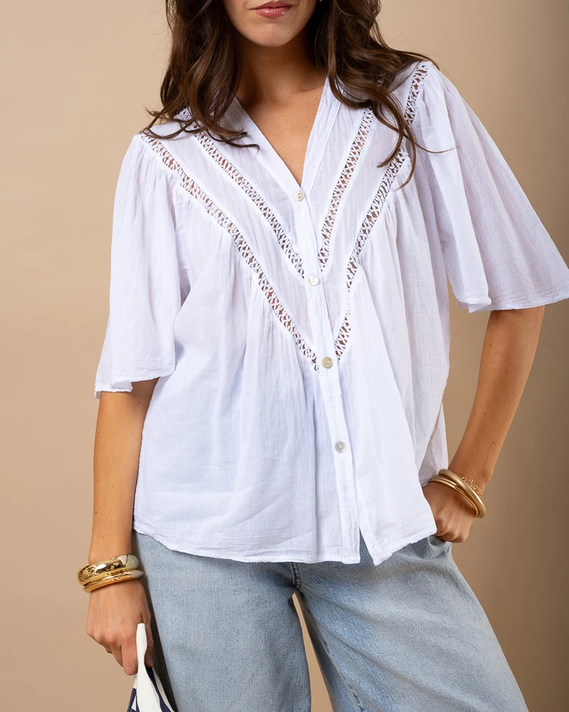 Blouse ajourée