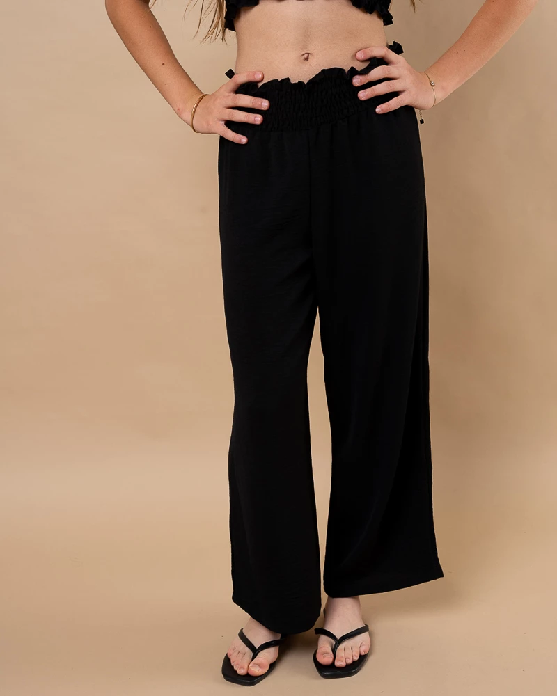 Pantalon taille élastique
