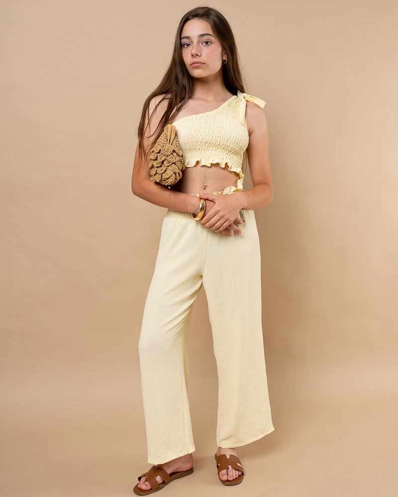 Pantalon taille élastique