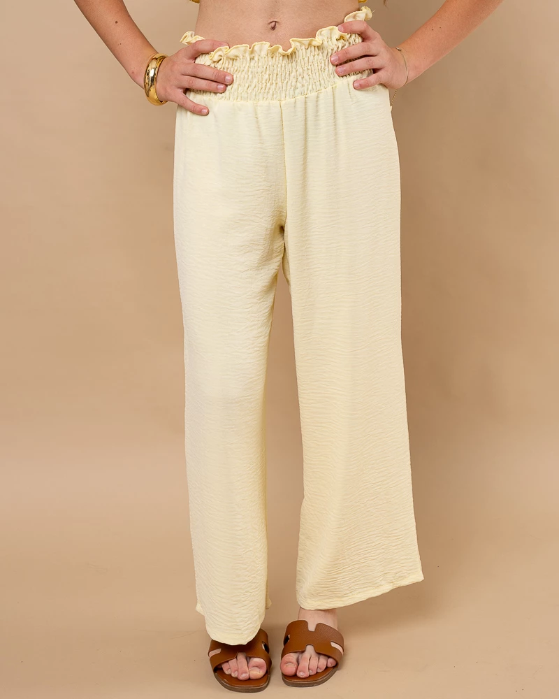 Pantalon taille élastique