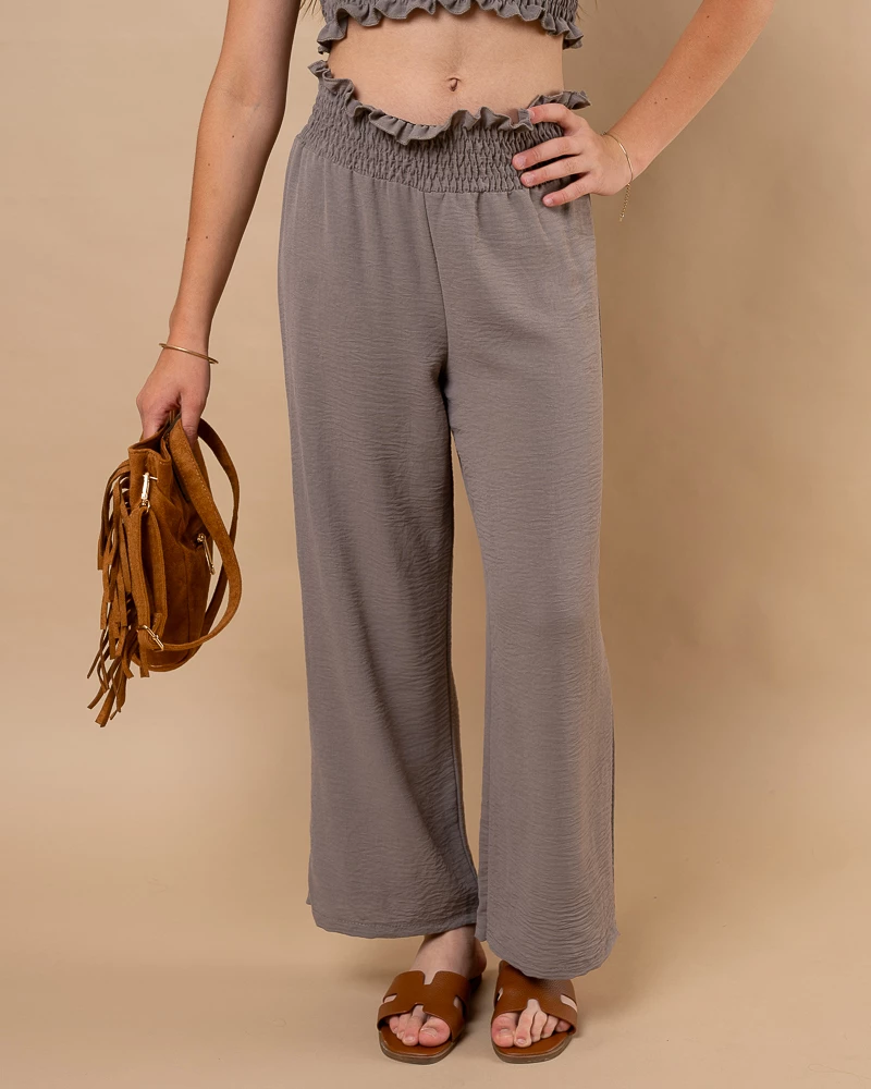 Pantalon taille élastique