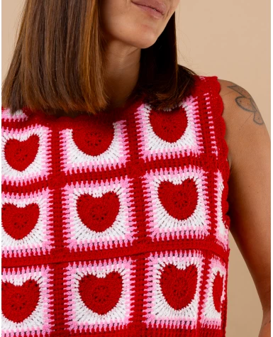 Top macramé Top macramé