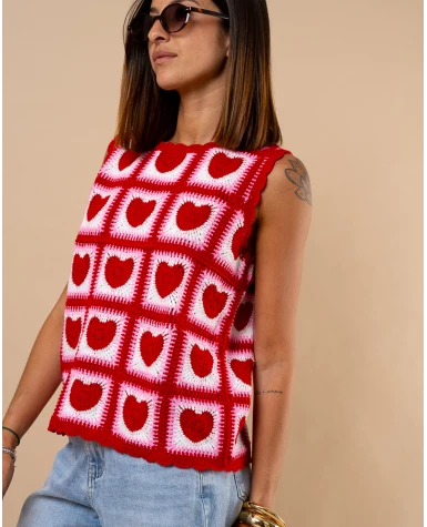 Top macramé Top macramé